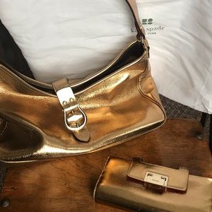 Kate Spade gold purse